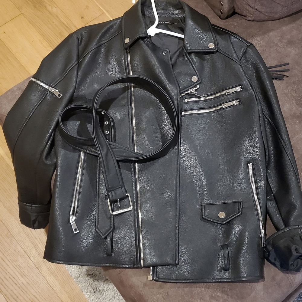 Faux leather Jacket